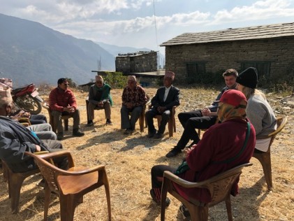 Help Alliance Pro-team Myagdi Visit